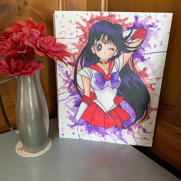 Handmade Mixed-Media Print - Picture 1 of 1